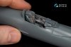 Quinta Studio QD+48551 MiG-21R (grey cockpit panels) 3D-Printed & coloured Interior on decal paper (Eduard) (with 3D-printed resin parts) 1/48